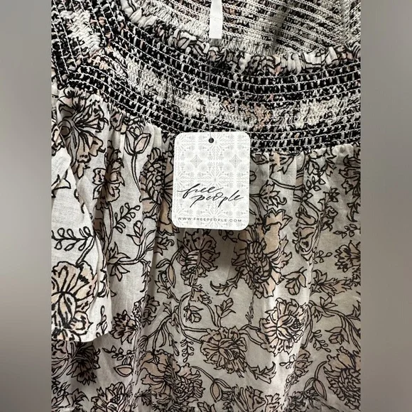 ⭐️SOLD⭐️NWT Free People Women's Bonita Printed Midi Dress - Picture 16 of 16